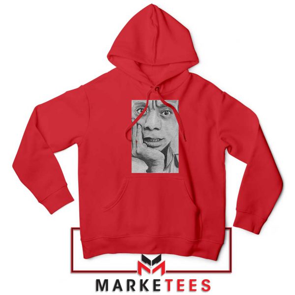 James Baldwin Red Hoodie