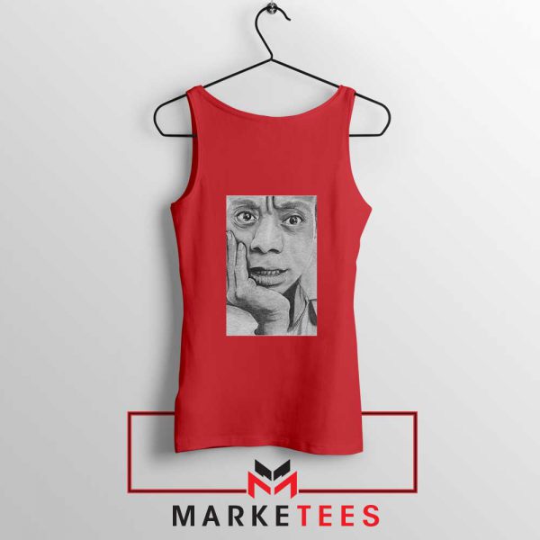 James Baldwin Red Tank Top