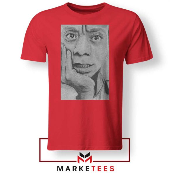 James Baldwin Red Tshirt