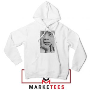 James Baldwin White Hoodie