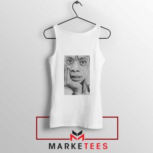 James Baldwin White Tank Top