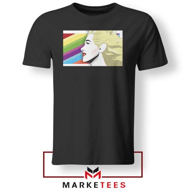 Vibrant Marilyn Monrainbow Tee