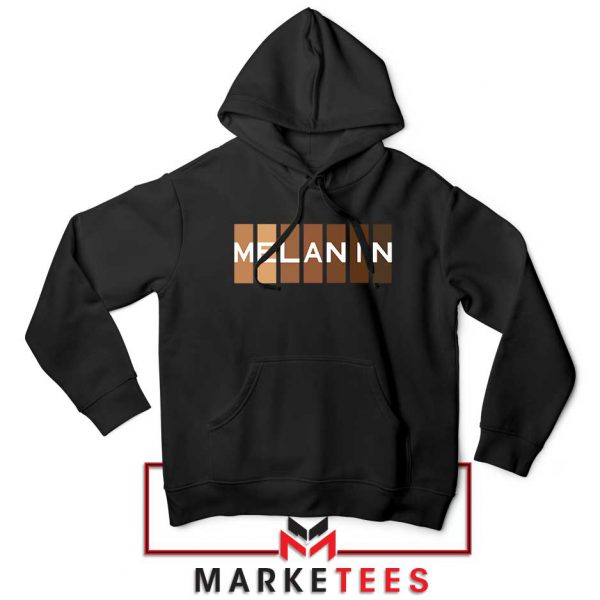 Melanin Feminist Black Hoodie