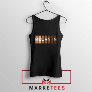 Melanin Feminist Black Tank Top