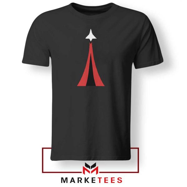 Netflix Space Force Black Tshirt