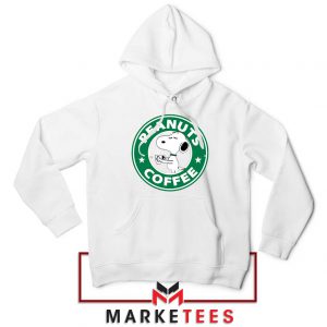 Peanuts Coffee White Hoodie