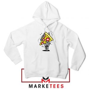 Pizza Skull Hand Hoodie