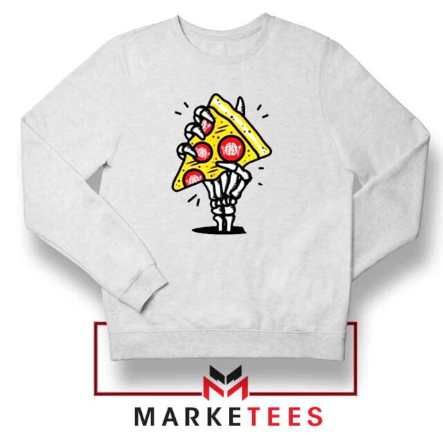Pizza Skull Hand Sweatshirt