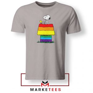 Pride Snoopy Sport Grey Tshirt