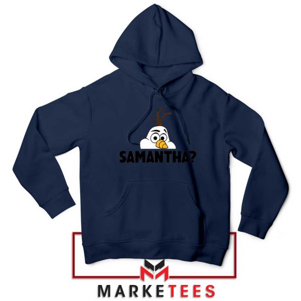 Samantha Olaf Navy Blue Hoodie