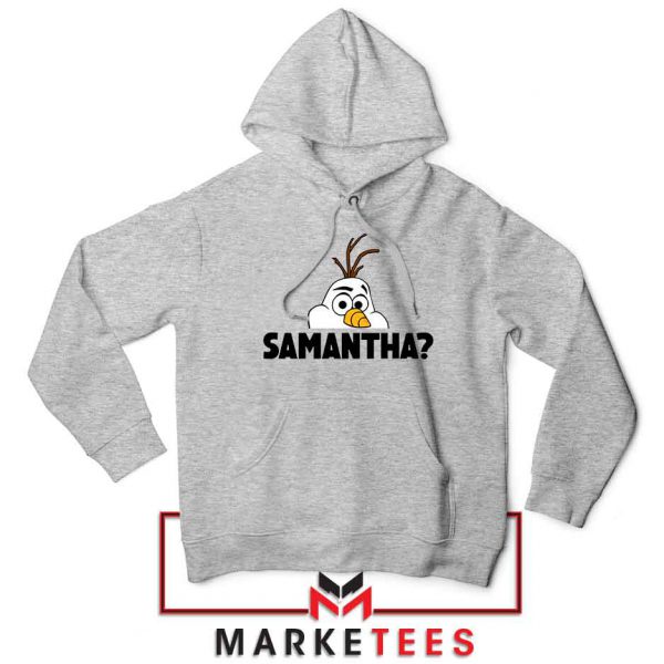 Samantha Olaf Sport Grey Hoodie