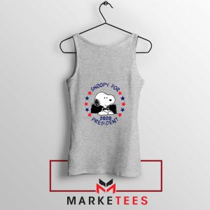 Snoopy For President 2020 Sport Grey Tank Top