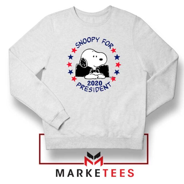 Snoopy For President 2020 Sweatshirt Political S-2XL