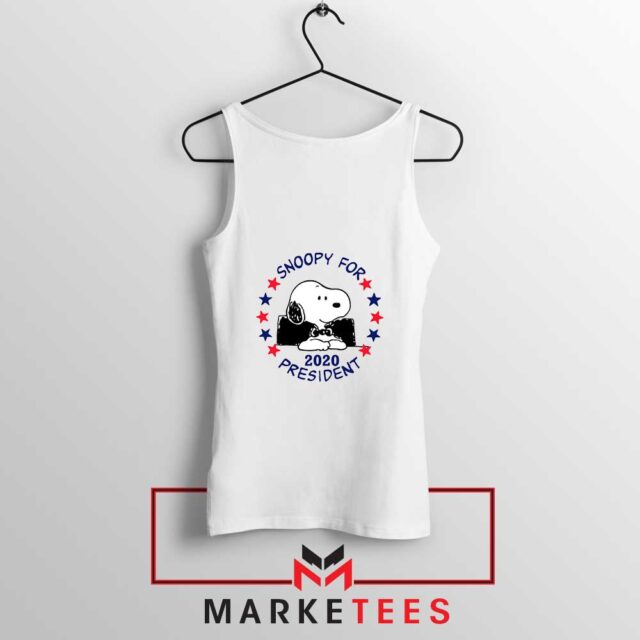 Snoopy For President 2020 Tank Top Political S-3XL