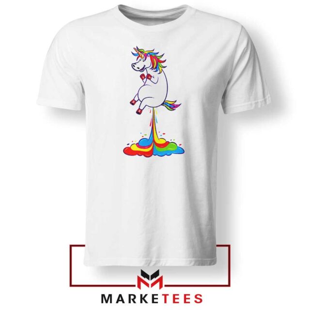 Unicorn Fart Rainbow Pop Art Tee