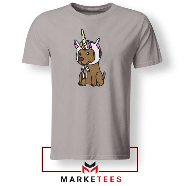 Vizsla Unicorn Hat Sport Grey Tshirt