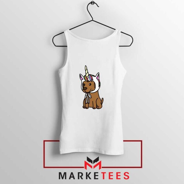 Vizsla in Unicorn Hat Tank Top