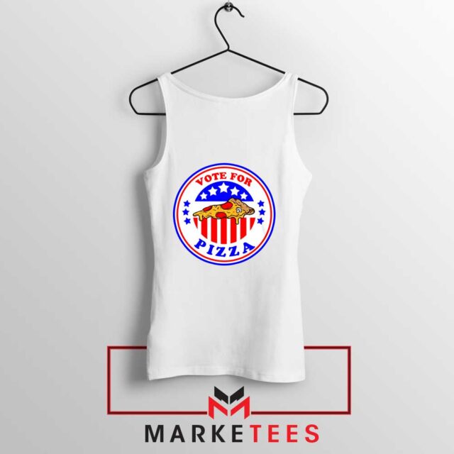 Vote for Pizza President Tank Top
