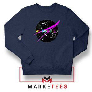 Astroworld Album Navy Blue Sweatshirt