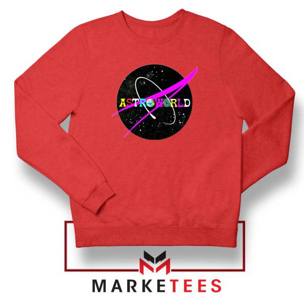 Astroworld Album Red Sweatshirt