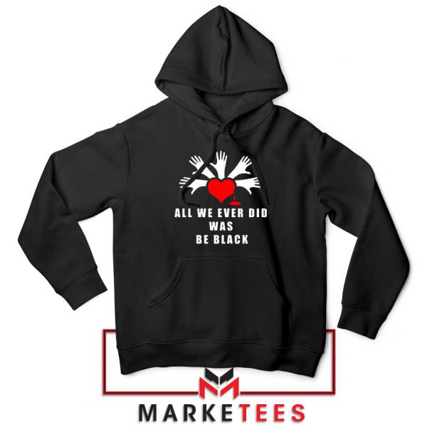 Be Black Power Hoodie