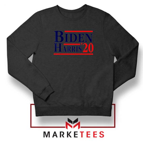 Biden Harris 2020 Black Sweatshirt
