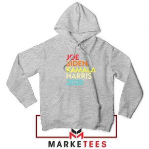 Biden Harris Nasty Woman Sport Grey Hoodie