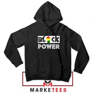 Black Power Rainbow Fist Hoodie