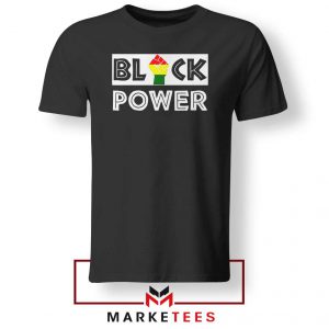 Black Power Rainbow Fist Tshirt
