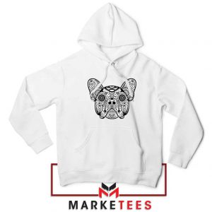 Bulldog Sugar Skull Hoodie