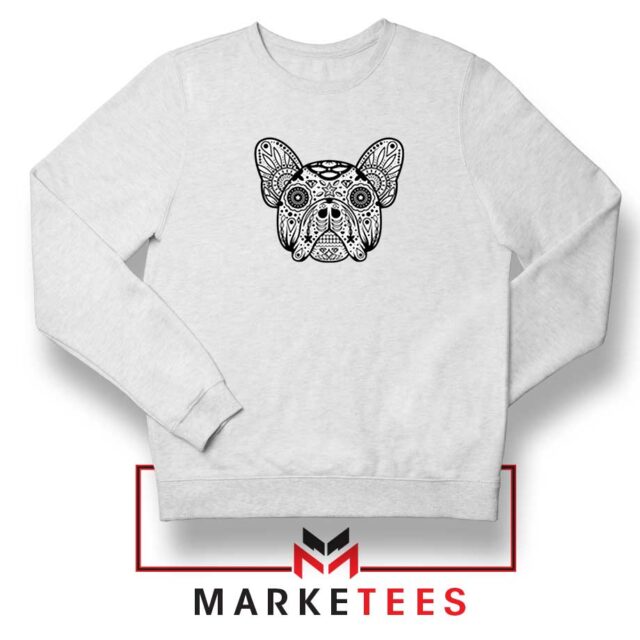 Bulldog Lovers Sugar Skull Sweatshirt