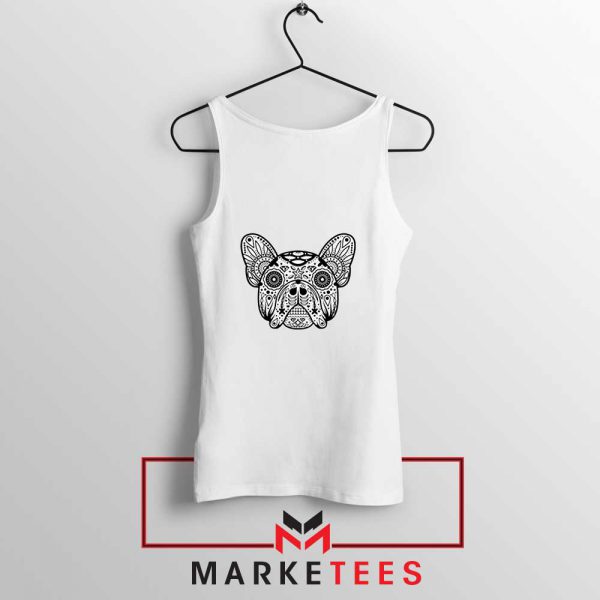 Bulldog Sugar Skull Tank Top