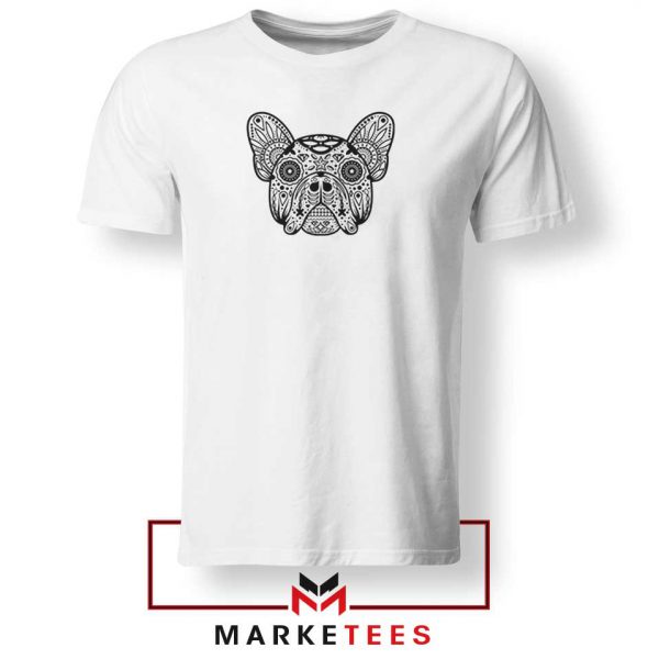 Bulldog Sugar Skull Tshirt