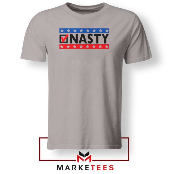 Feminist Democrat Sport Grey Tshirt