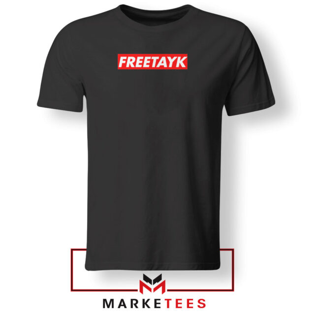 Rapper-Inspired “Free Tay K 47” Style T-Shirt