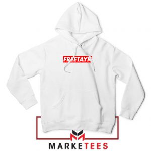 Free Tay K 47 White Hoodie