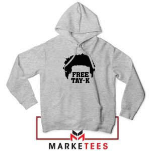 Free Tay K Rapper Sport Grey Hoodie