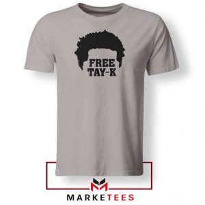 Free Tay K Rapper Sport Grey Tshirt