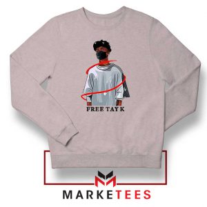 Free Tay K Sport Grey Sweatshirt