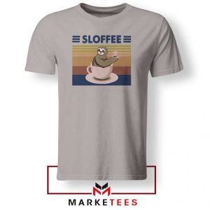 Funny Sloffee Sport Grey Tshirt