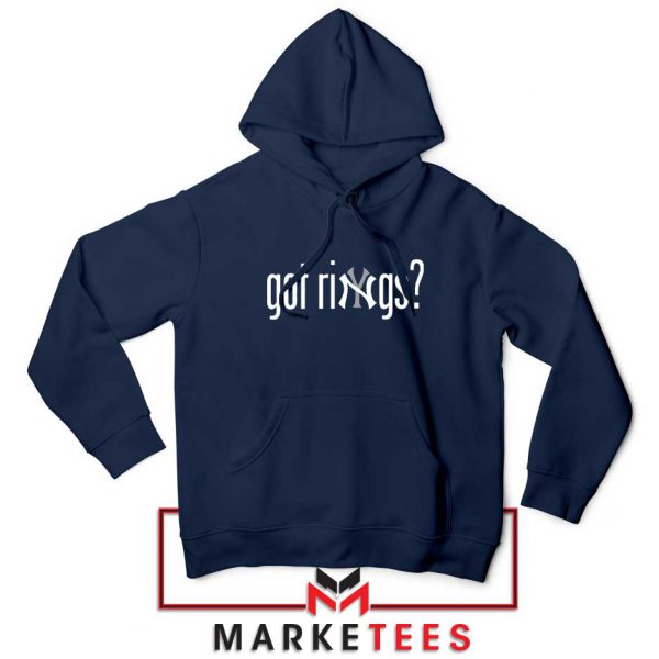 Got Rings Navy Blue Hoodie