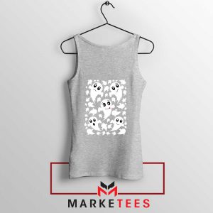 Halloween Ghosts Sport Grey Tank Top