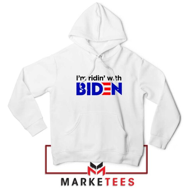 I Am Ridin’ with Biden Pullover Hoodie