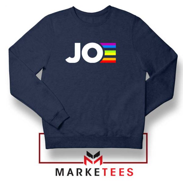 Joe Kamala Rainbow Navy Blue Sweatshirt