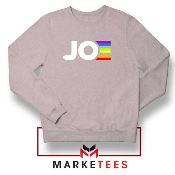 Joe Kamala Rainbow Sport Grey Sweatshirt