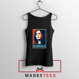 Kamala Harris Poster Black Tank Top