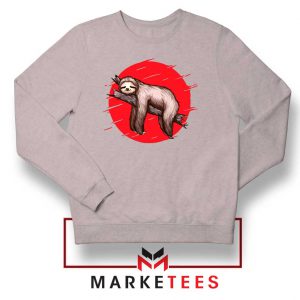 Lazy Sloth Sport Grey Sweatshirt