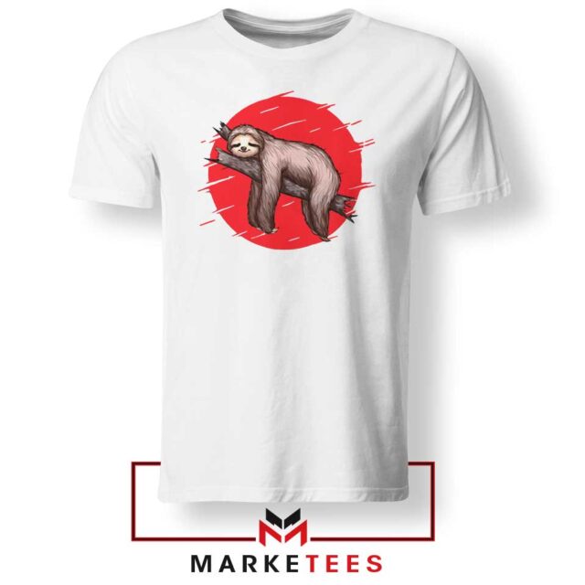 Lazy Sloth Graphic T-Shirt