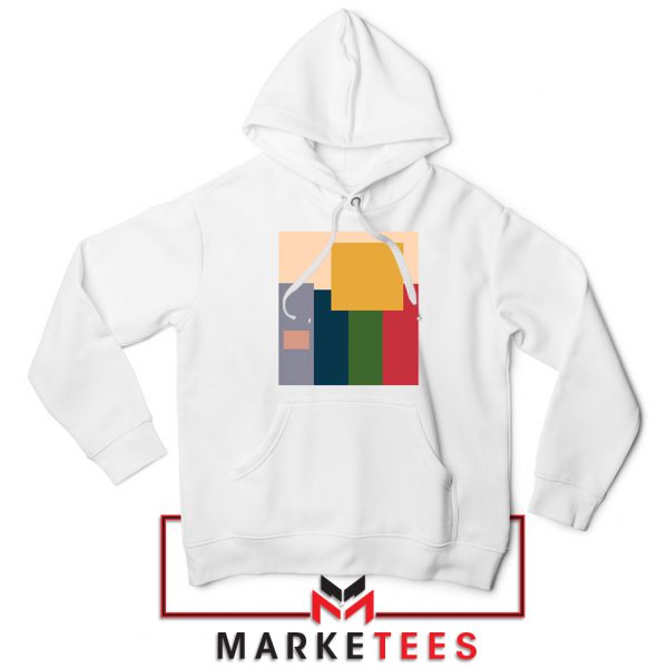 Me And The Boys Art White Hoodie