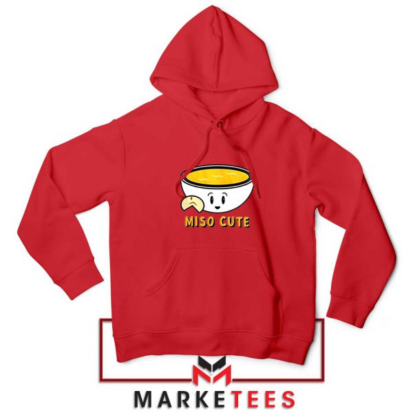 Miso Cute Red Hoodie